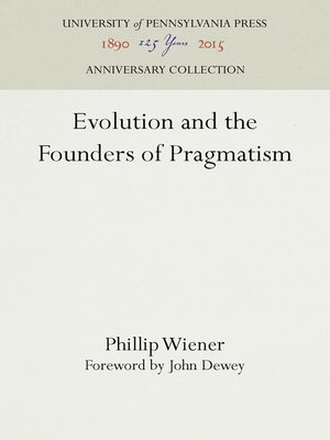 cover image of Evolution and the Founders of Pragmatism